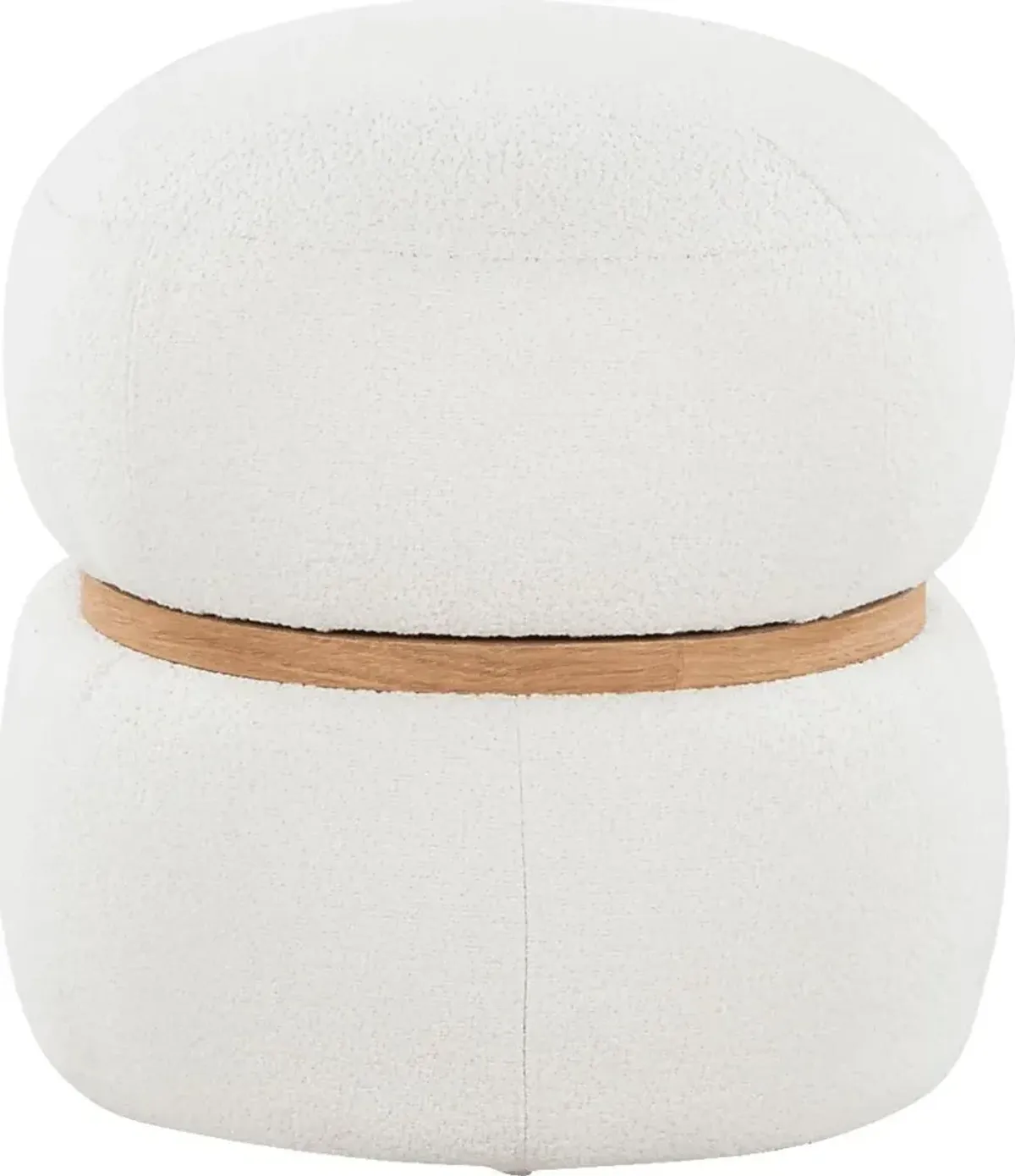 Dreim Cream Ottoman