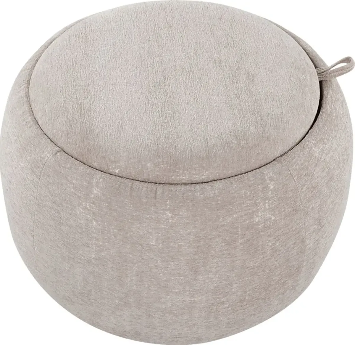 Lokit Light Brown Pouf