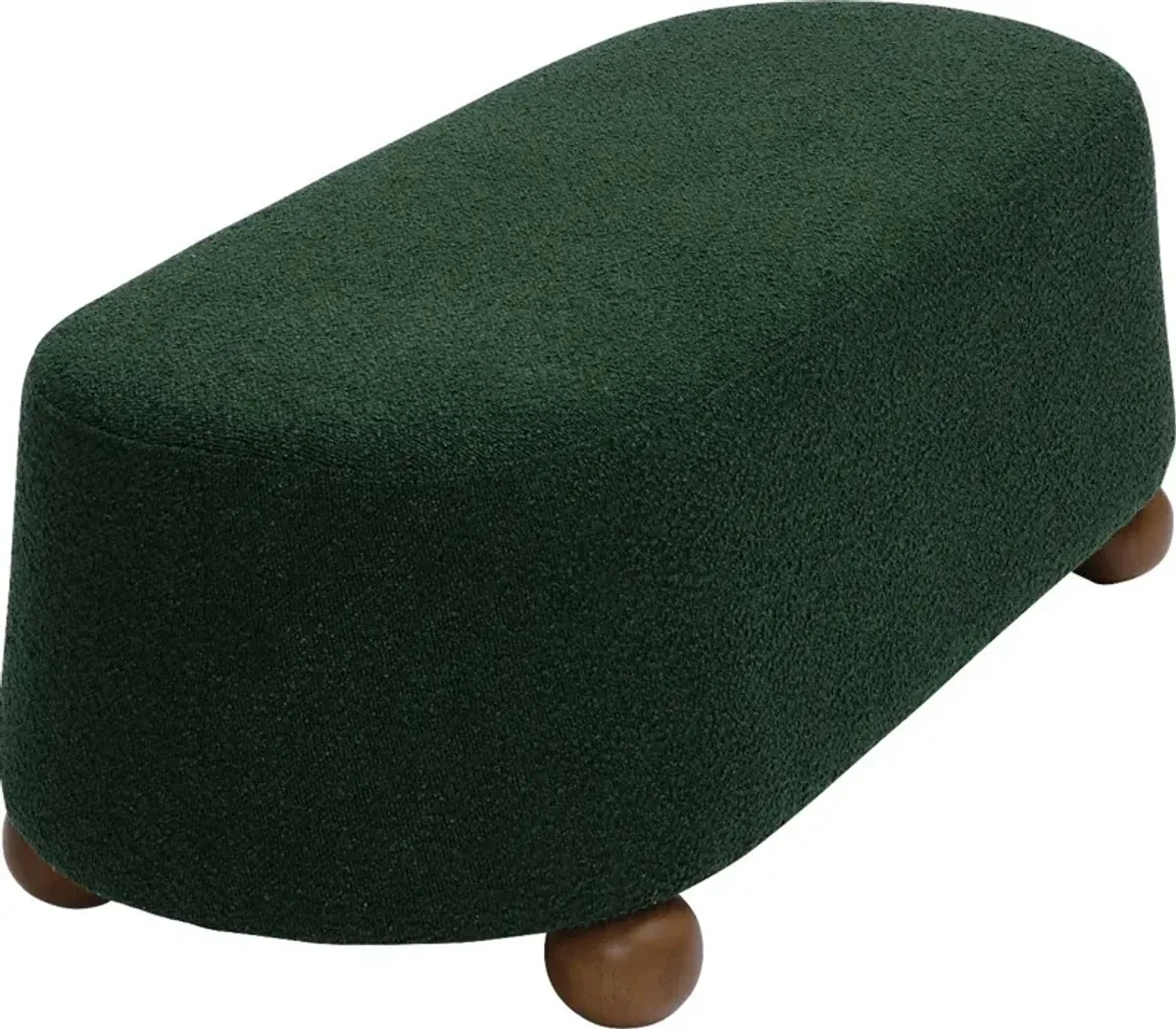 Innitou I Forest Green Large Ottoman