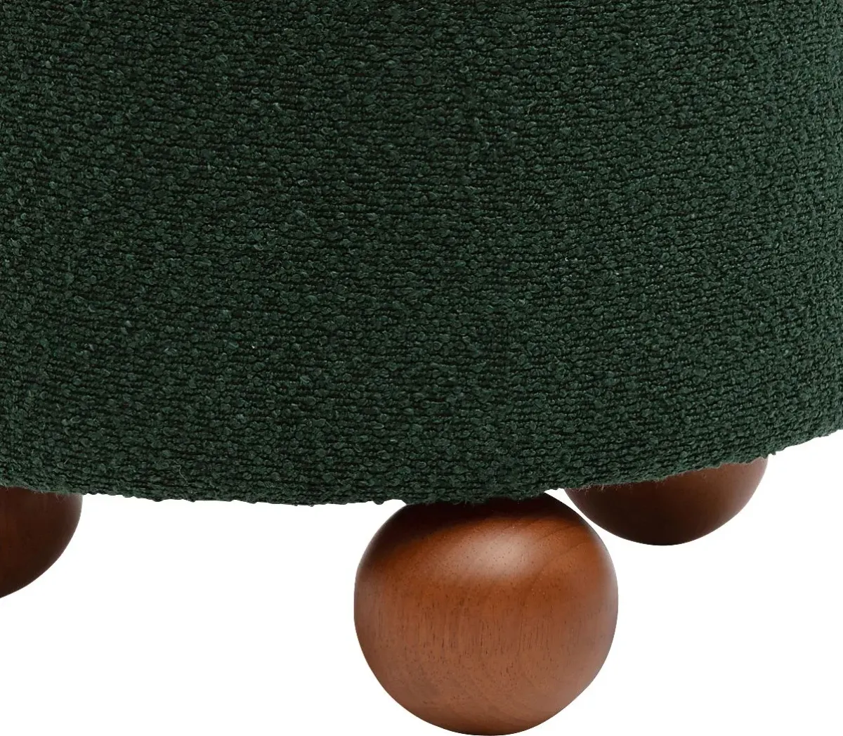 Innitou I Forest Green Small Ottoman