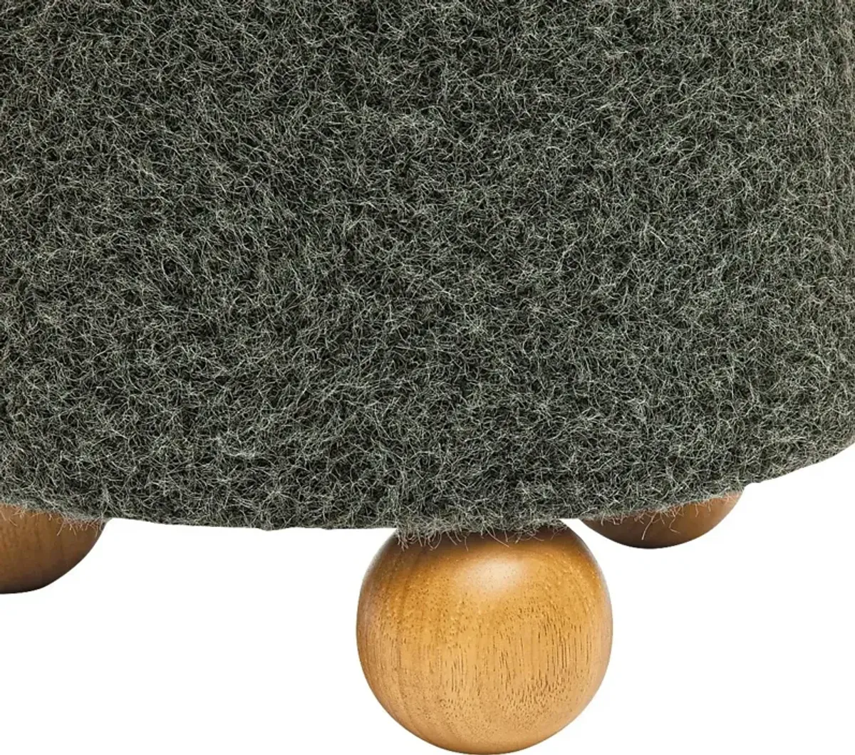 Innitou II Forest Green Small Ottoman