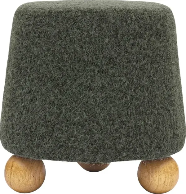 Innitou II Forest Green Small Ottoman