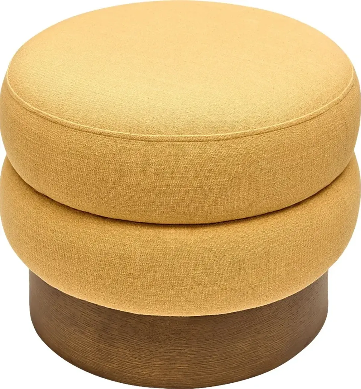 Rahu Yellow Ottoman