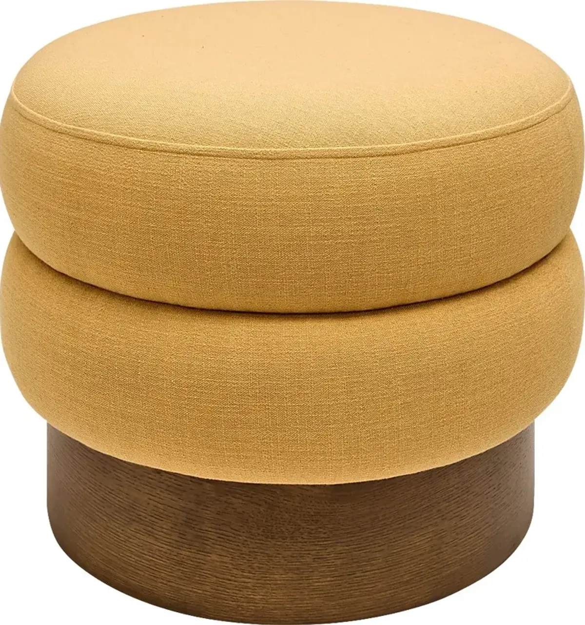 Rahu Yellow Ottoman