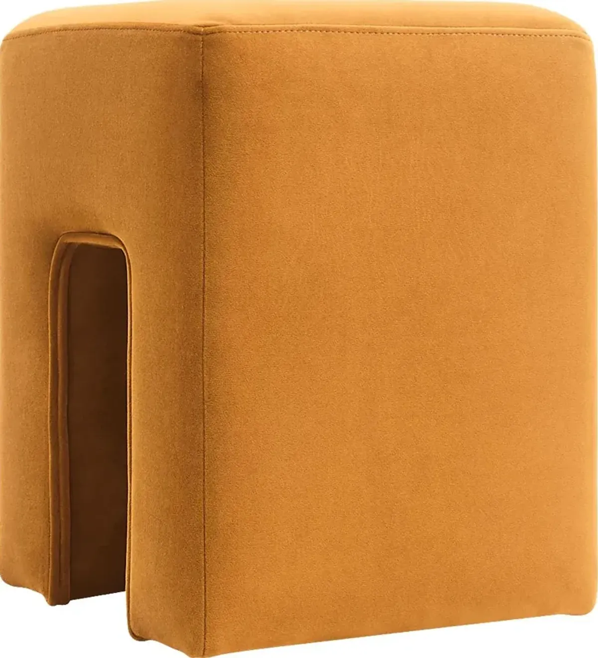 Hadria Yellow Ottoman