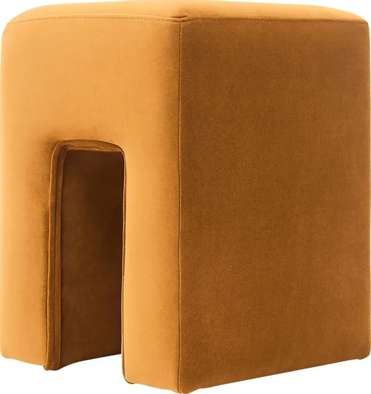 Hadria Yellow Ottoman
