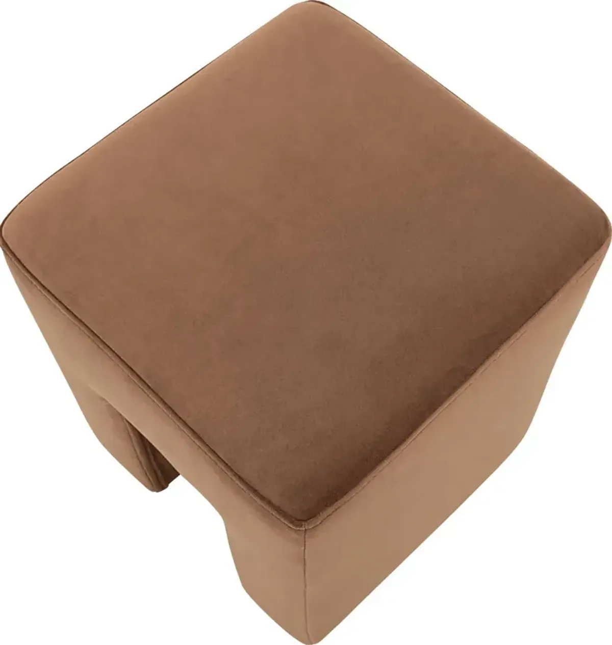 Hadria Brown Ottoman