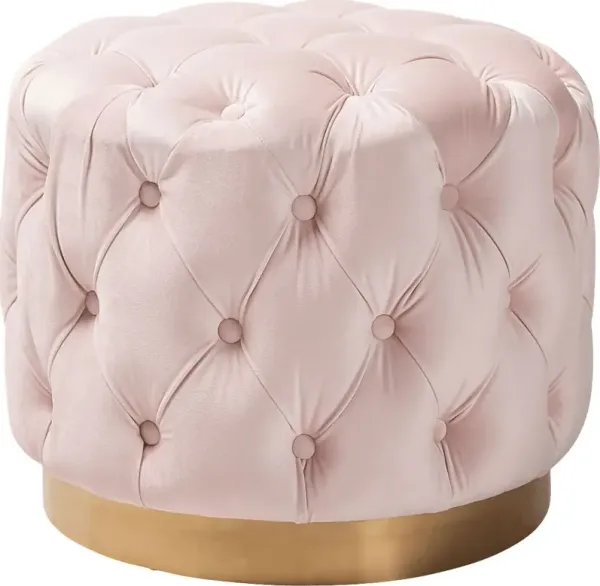 Paragony Light Pink Ottoman