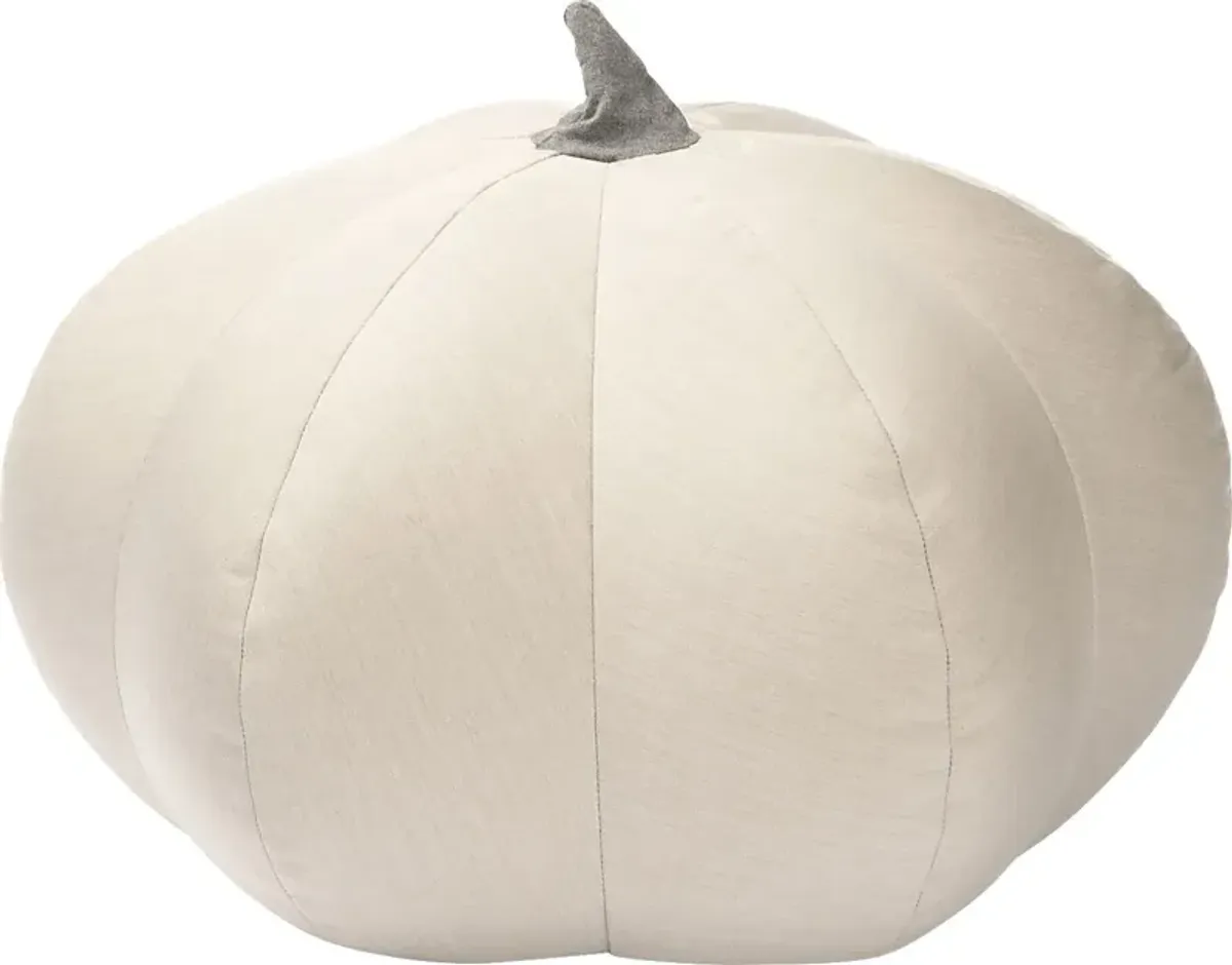 Leoze II Beige Indoor/Outdoor Ottoman