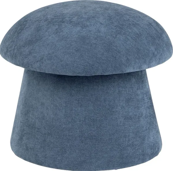 Abanto Navy Storage Ottoman