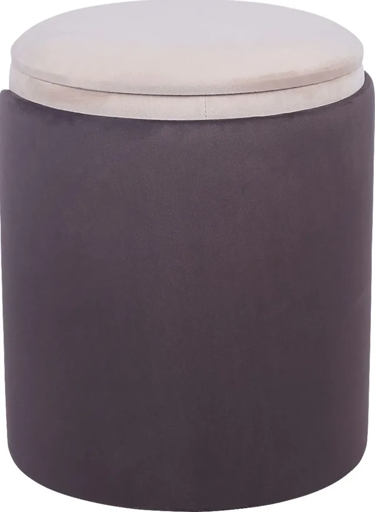 Mavri Brown Storage Ottoman