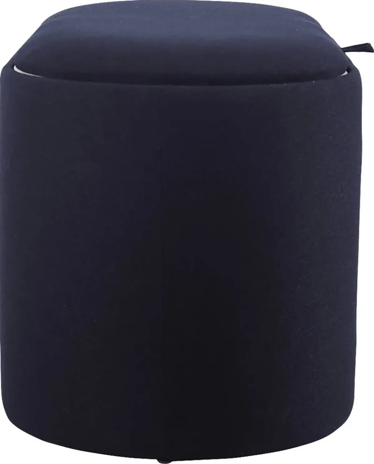 Belira Black Storage Ottoman