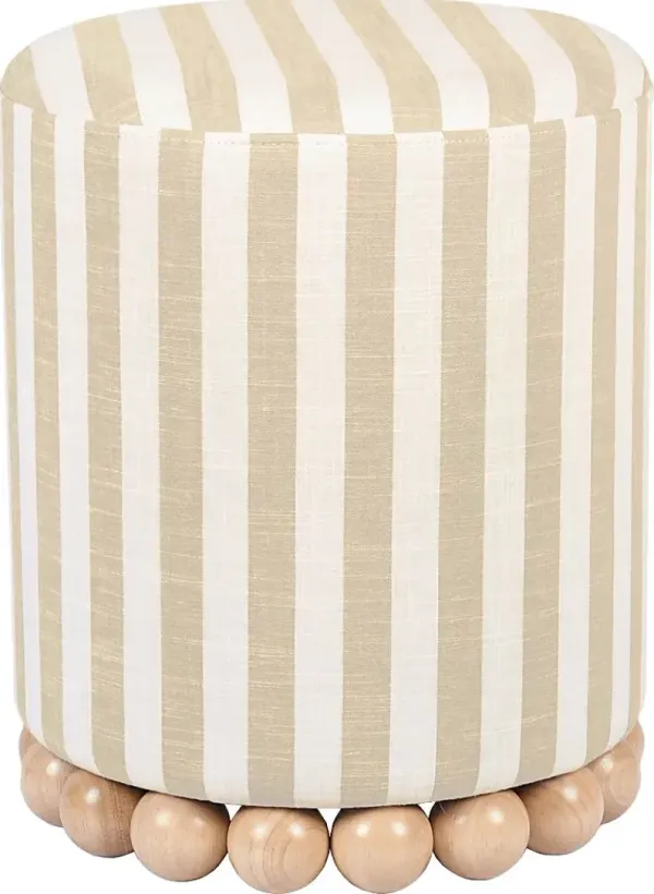 Fosbak Beige Ottoman