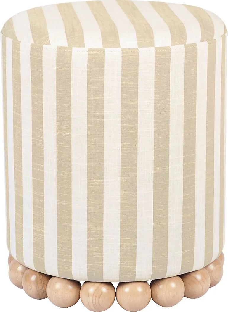 Fosbak Beige Ottoman