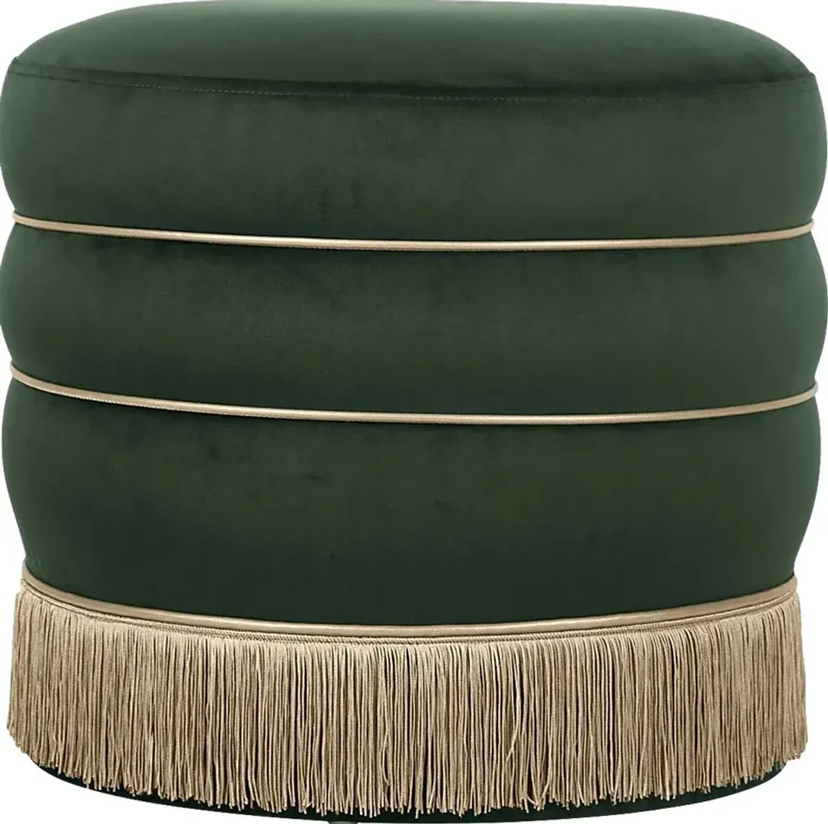 Fusteria Green Ottoman