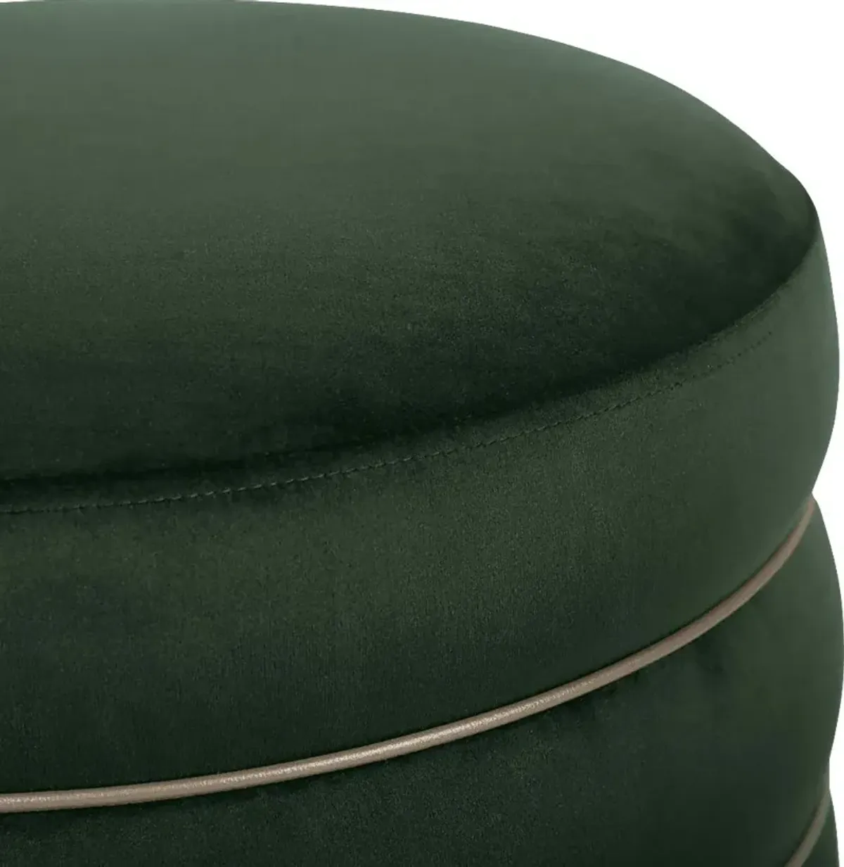 Fusteria Green Ottoman