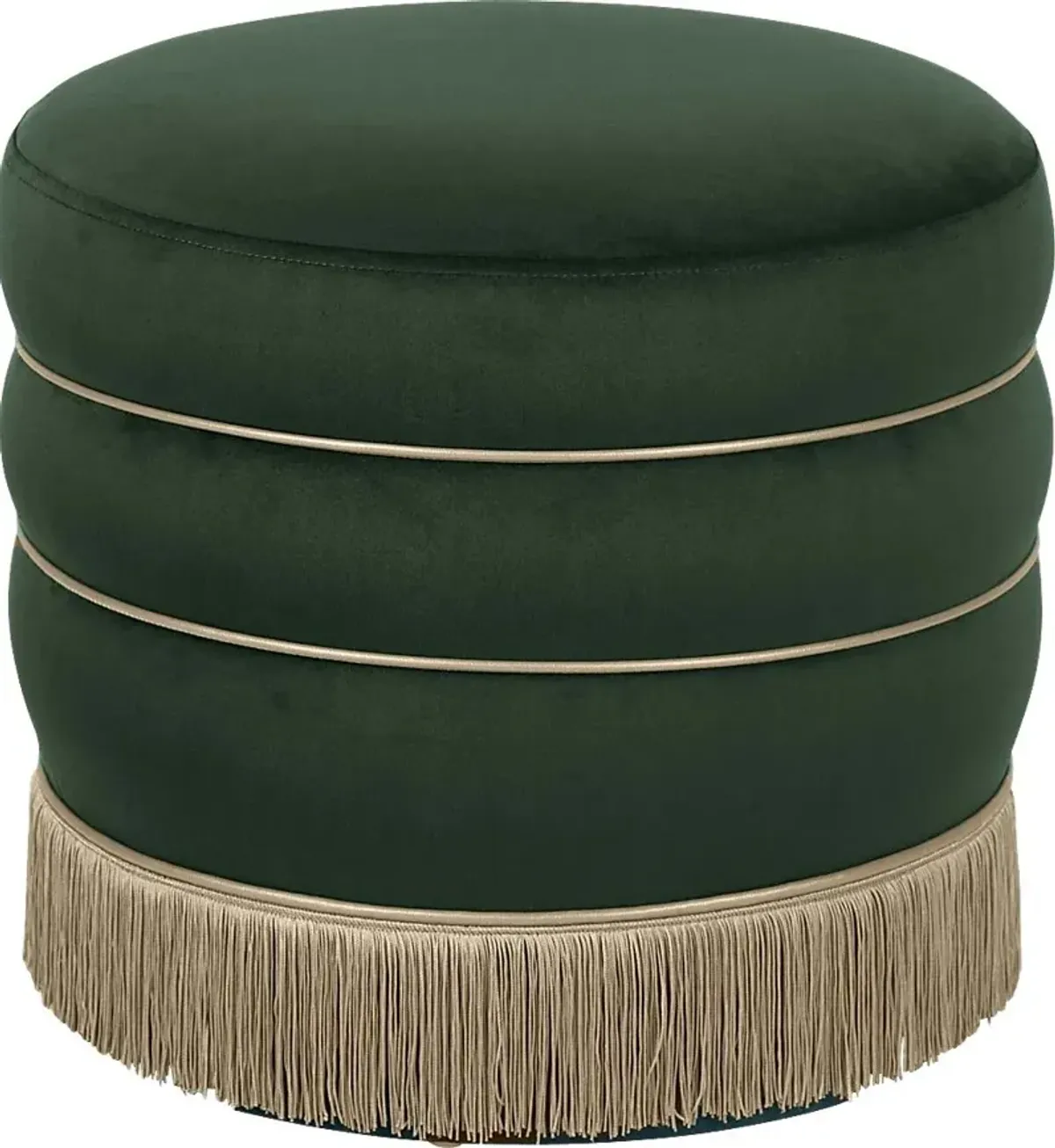 Fusteria Green Ottoman