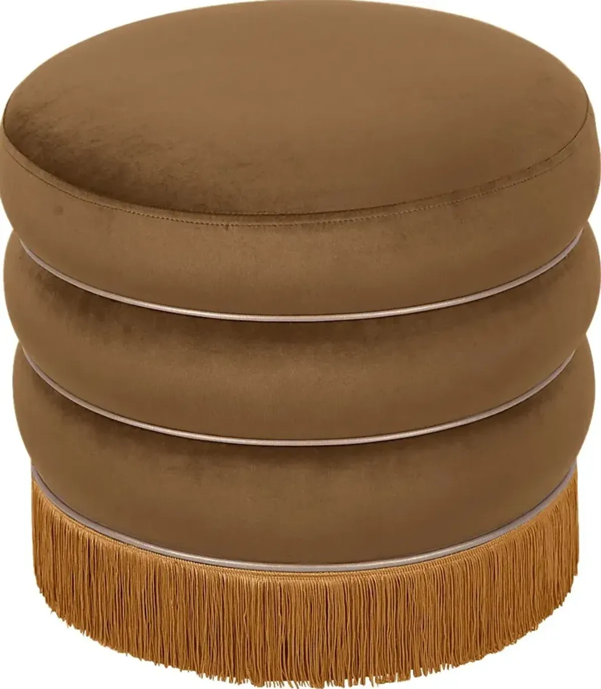 Fusteria Brown Ottoman