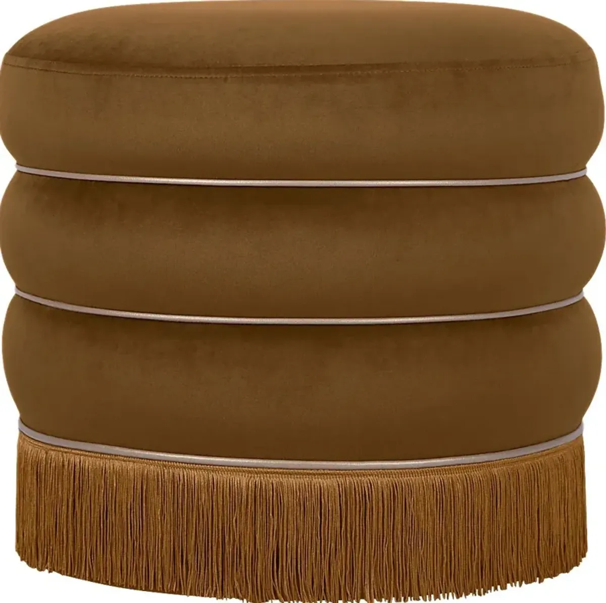 Fusteria Brown Ottoman