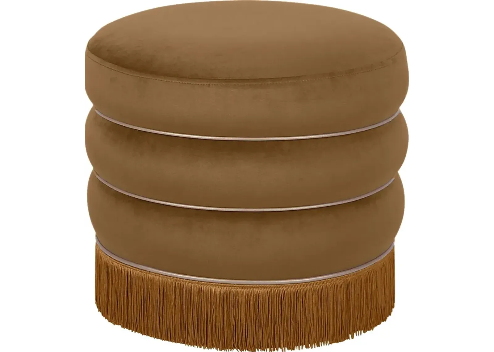 Fusteria Brown Ottoman