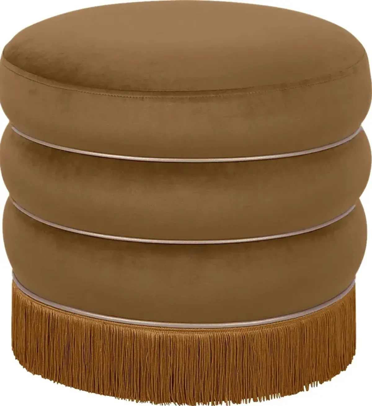 Fusteria Brown Ottoman