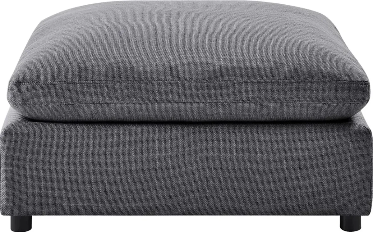 Jazzra I Dark Gray Ottoman