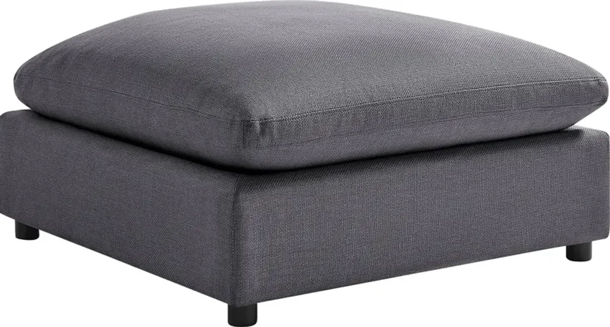 Jazzra I Dark Gray Ottoman