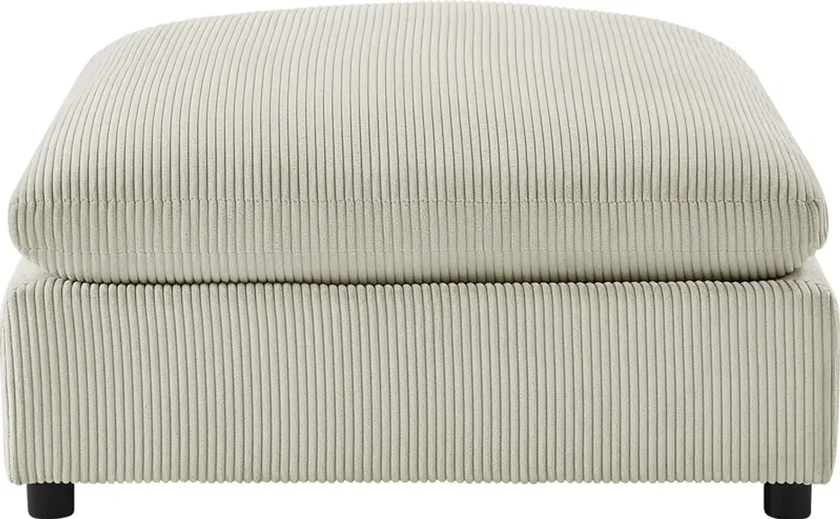 Jazzra II Beige Ottoman