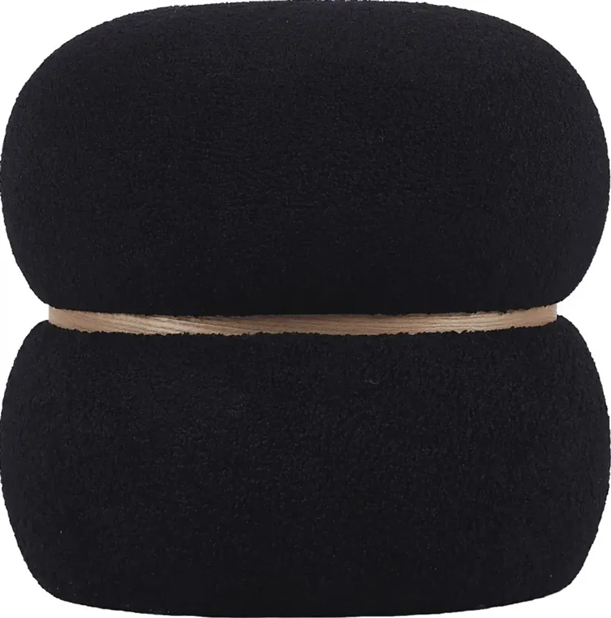 Angouleme II Black Ottoman