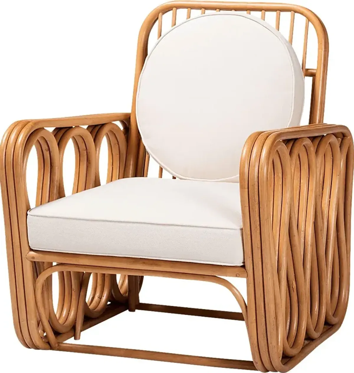 Adelfai Brown Accent Chair