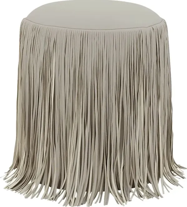 Linnwood Gray Ottoman