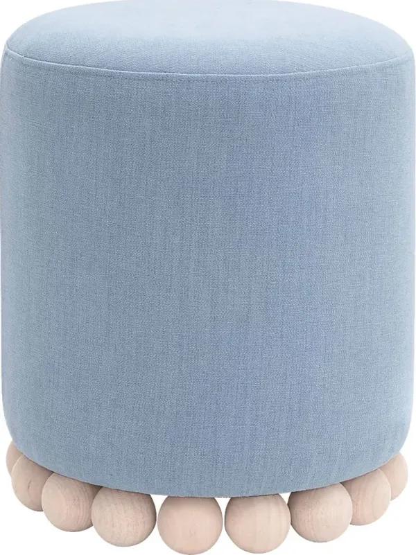 Fosbak II Blue Ottoman