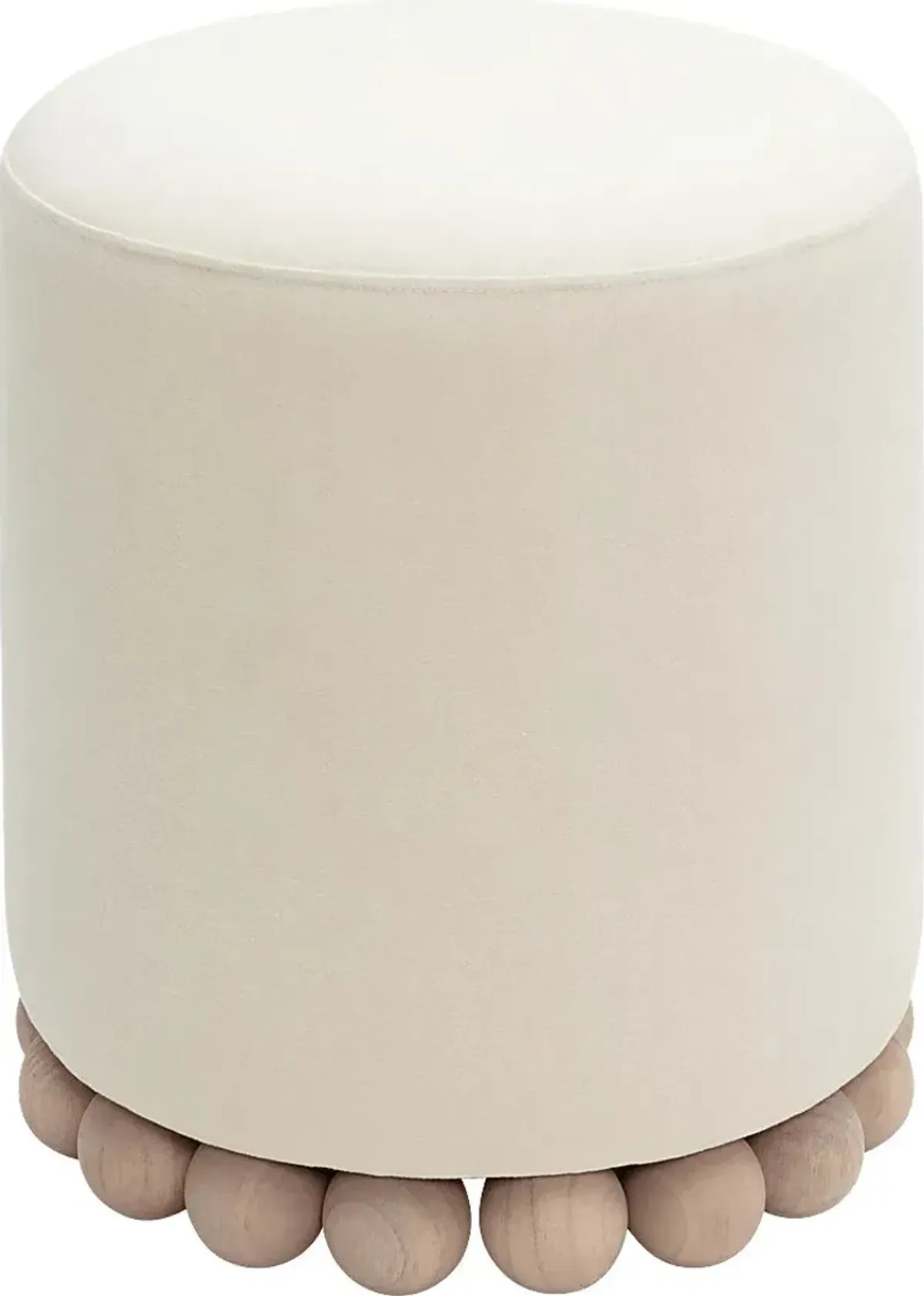 Fosbak II Cream Ottoman