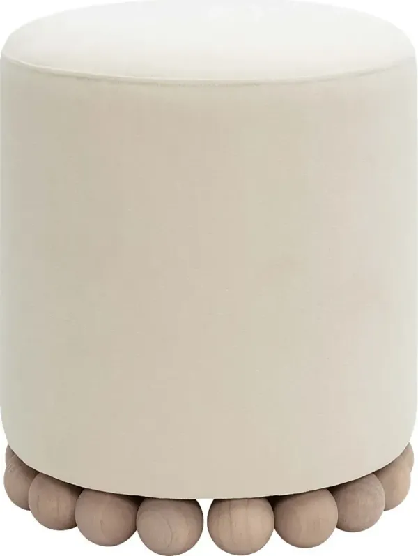 Fosbak II Cream Ottoman