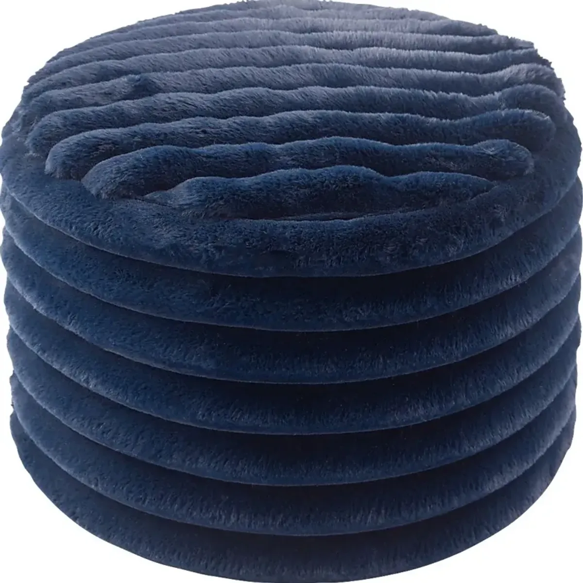 Blossi Blue Pouf