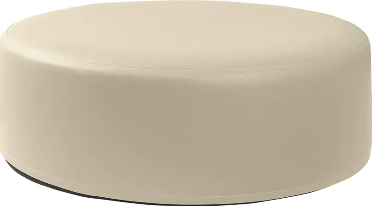 Bevina I Natural Large Ottoman