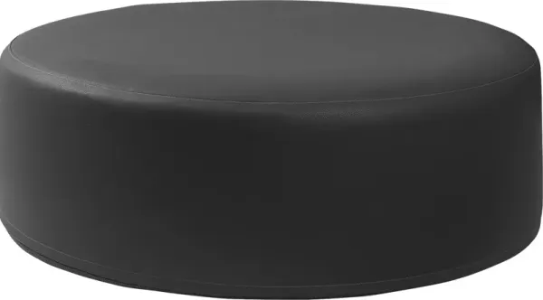 Bevina I Black Large Ottoman