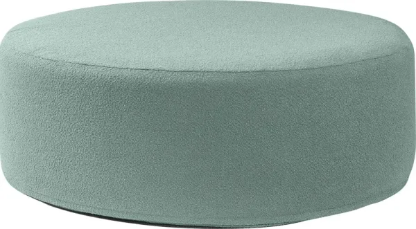 Bevina II Green Large Ottoman