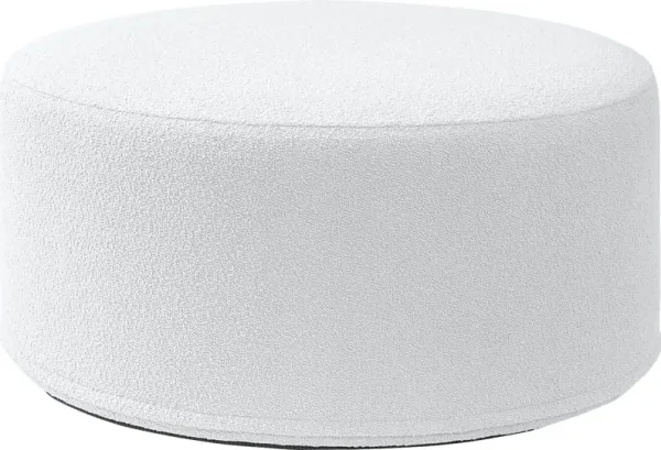 Bevina II White Ottoman