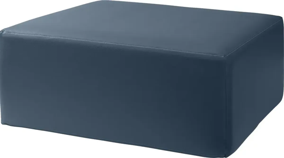 Lesusa I Navy Ottoman
