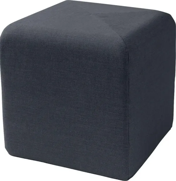 Edunci Blue/Denim Ottoman