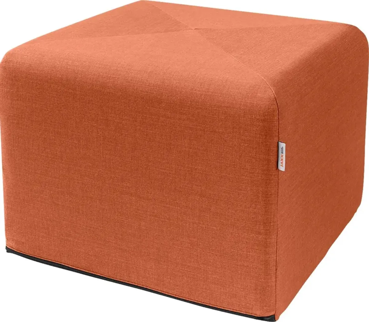 Edunci Orange Large Ottoman