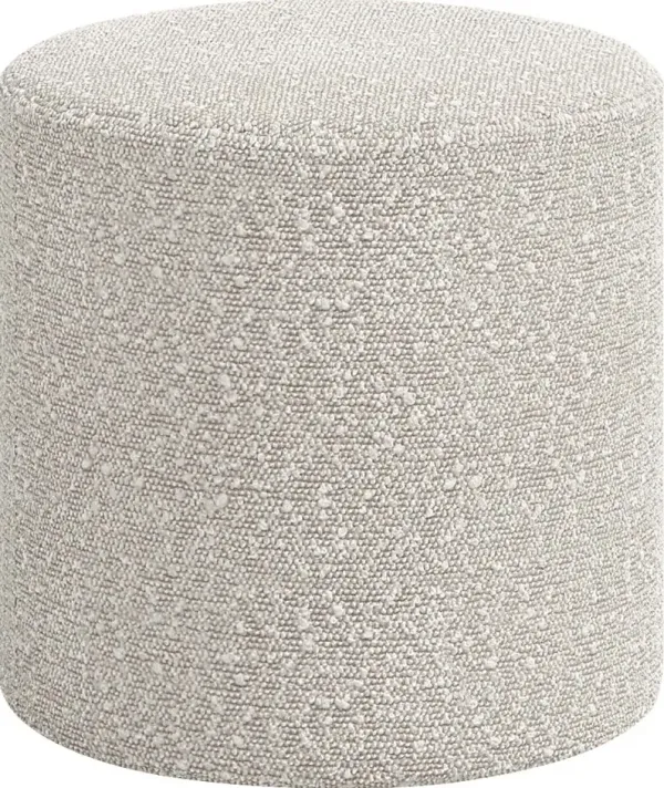Moyle White Ottoman