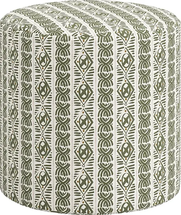 Moyle Green Ottoman