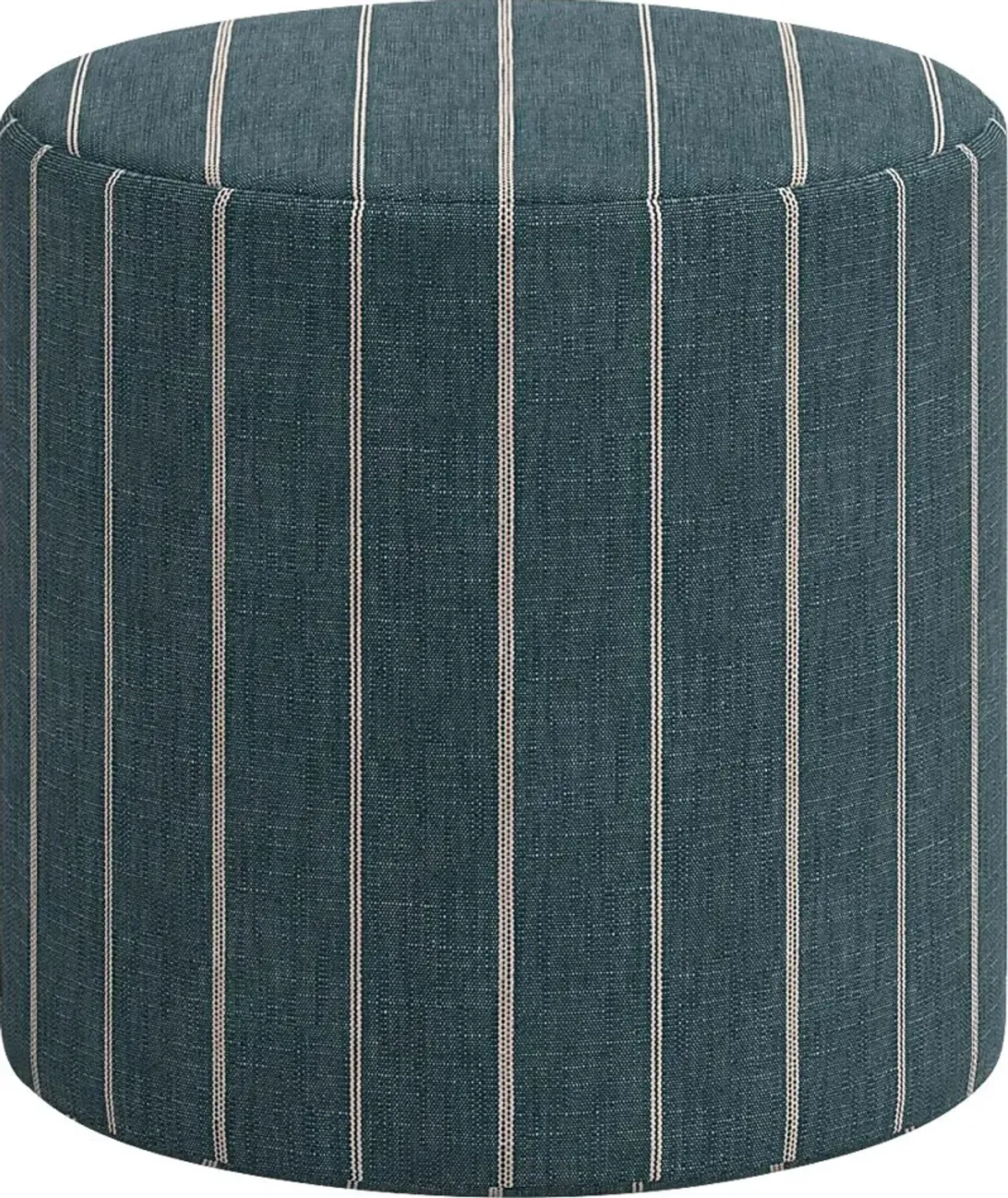 Moyle Dark Blue Ottoman