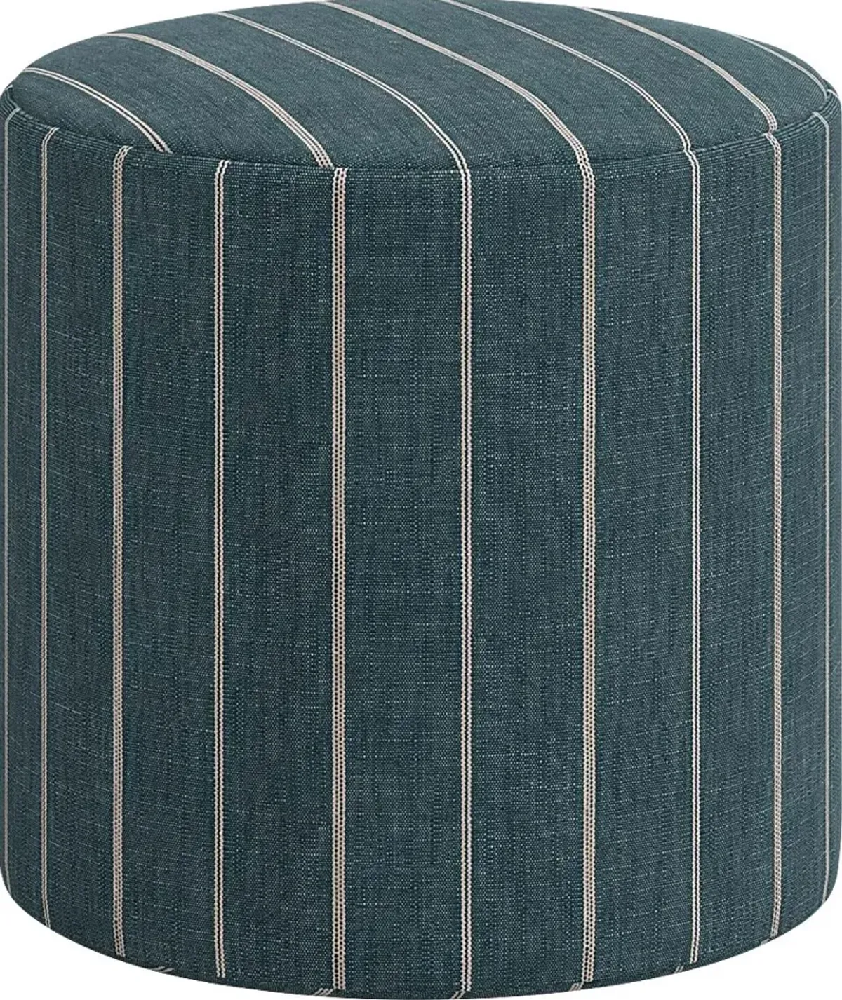 Moyle Dark Blue Ottoman