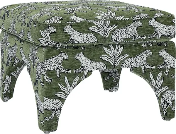 Corboro Green Ottoman