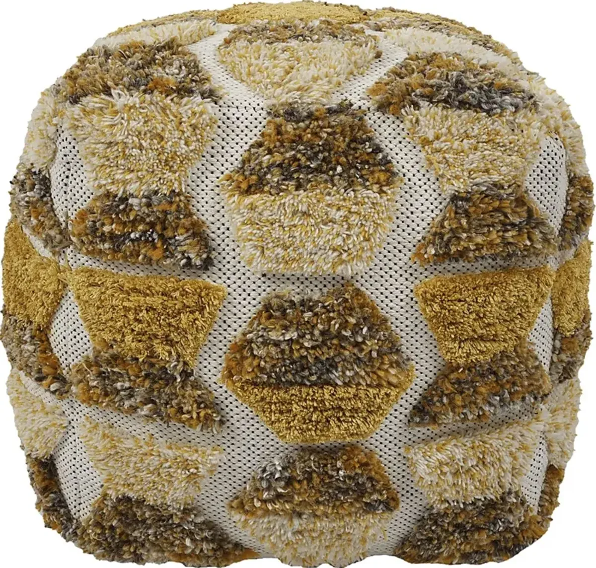 Gatchell Gold Ottoman