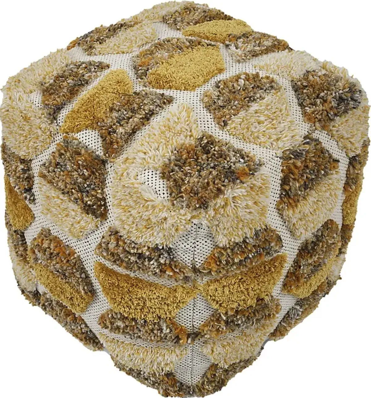 Gatchell Gold Ottoman