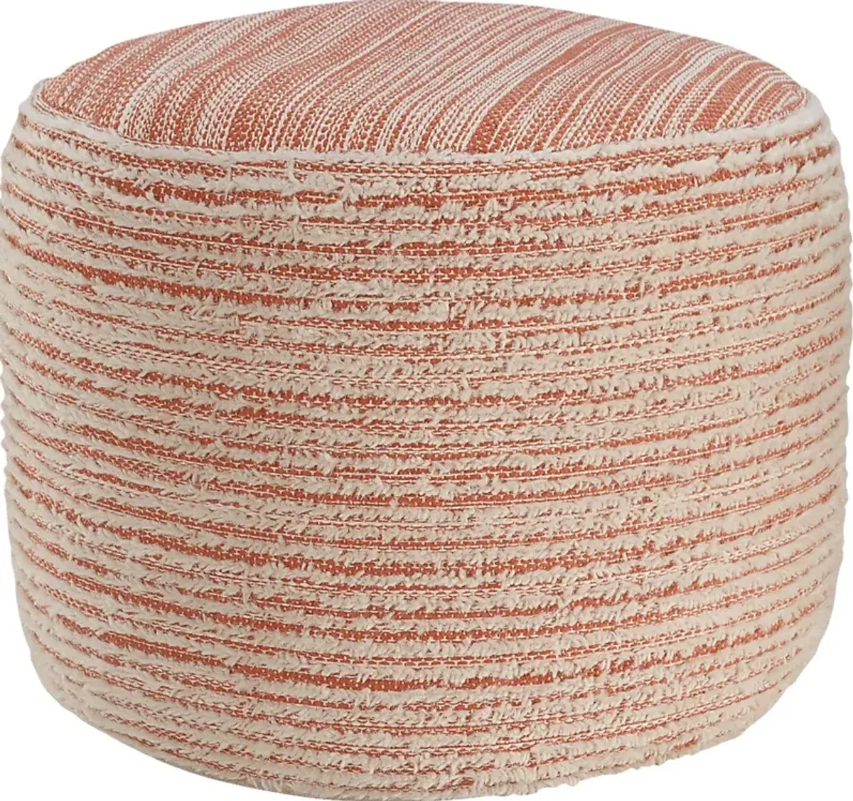 Cinnac Red Pouf